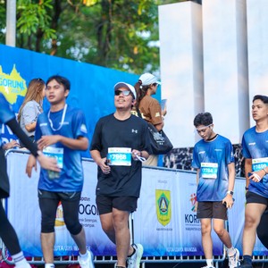 Race photo from BOGORUN 2026