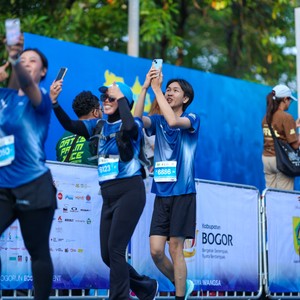 Race photo from BOGORUN 2026