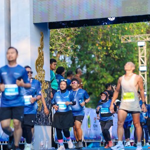 Race photo from BOGORUN 2026