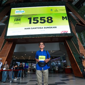 Race photo from BOGORUN 2026