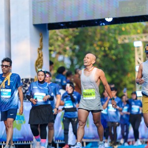 Race photo from BOGORUN 2026