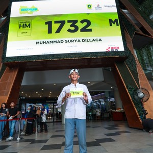 Race photo from BOGORUN 2026
