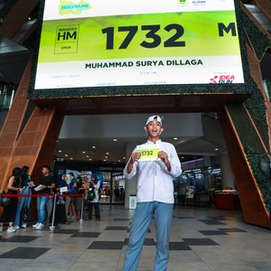 Race photo from BOGORUN 2026