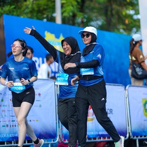 Race photo from BOGORUN 2026