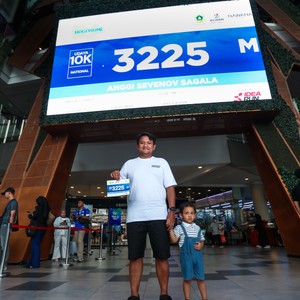 Race photo from BOGORUN 2026