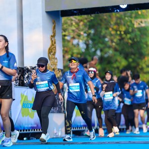 Race photo from BOGORUN 2026