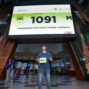 Race photo from BOGORUN 2026