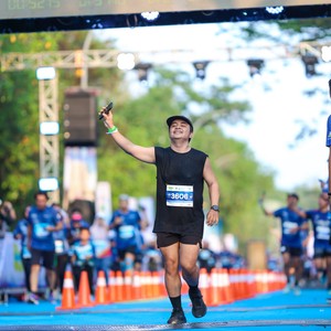 Race photo from BOGORUN 2026