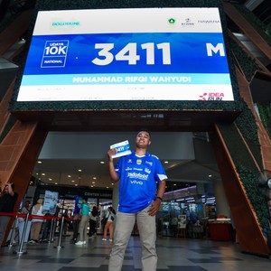 Race photo from BOGORUN 2026