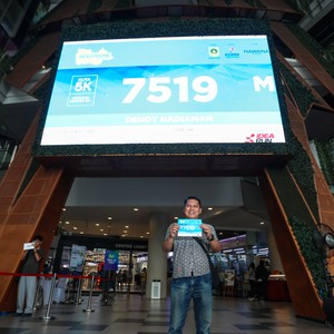 Race photo from BOGORUN 2026