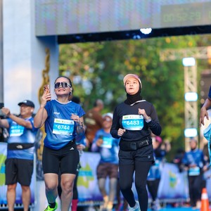 Race photo from BOGORUN 2026