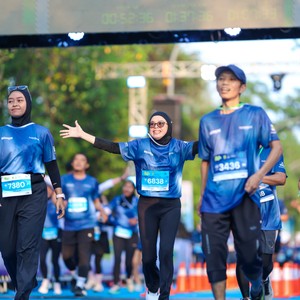 Race photo from BOGORUN 2026