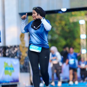 Race photo from BOGORUN 2026