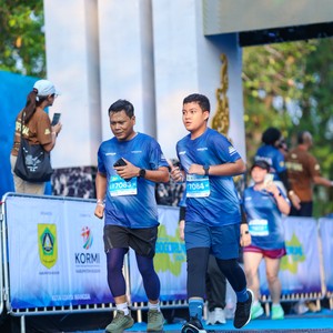 Race photo from BOGORUN 2026