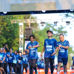 Race photo from BOGORUN 2026