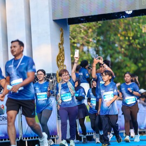 Race photo from BOGORUN 2026