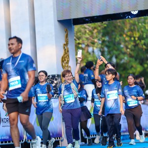 Race photo from BOGORUN 2026