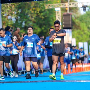 Race photo from BOGORUN 2026
