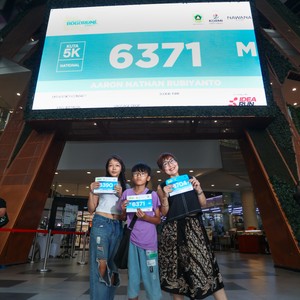 Race photo from BOGORUN 2026