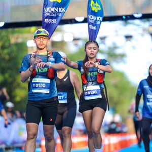 Race photo from BOGORUN 2026