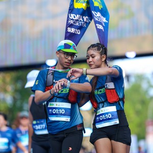 Race photo from BOGORUN 2026