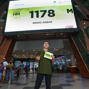 Race photo from BOGORUN 2026