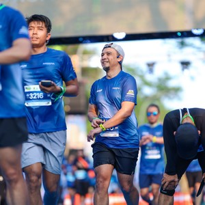 Race photo from BOGORUN 2026