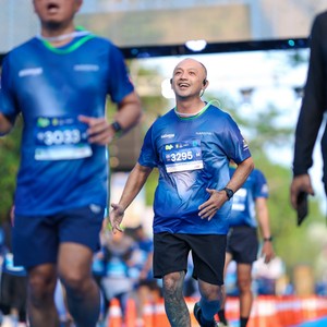 Race photo from BOGORUN 2026