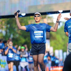 Race photo from BOGORUN 2026