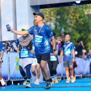 Race photo from BOGORUN 2026