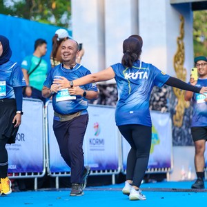 Race photo from BOGORUN 2026