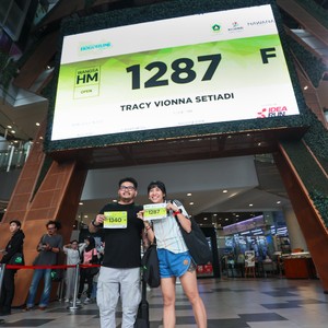 Race photo from BOGORUN 2026
