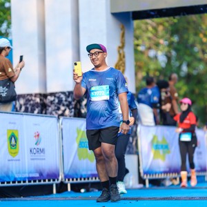 Race photo from BOGORUN 2026