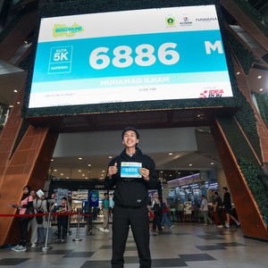 Race photo from BOGORUN 2026