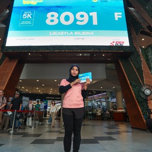 Race photo from BOGORUN 2026