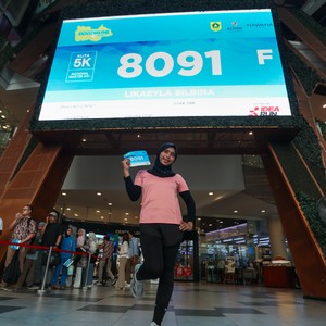 Race photo from BOGORUN 2026