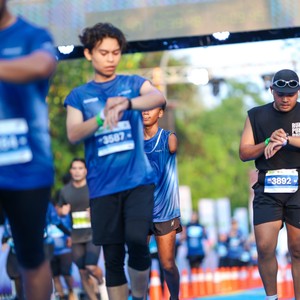 Race photo from BOGORUN 2026