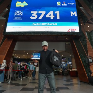 Race photo from BOGORUN 2026