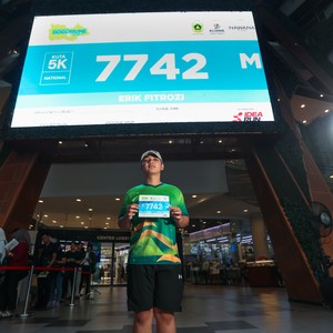 Race photo from BOGORUN 2026
