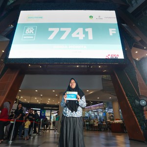 Race photo from BOGORUN 2026