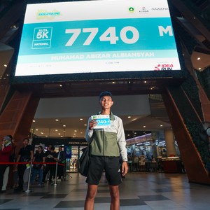 Race photo from BOGORUN 2026