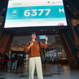 Race photo from BOGORUN 2026