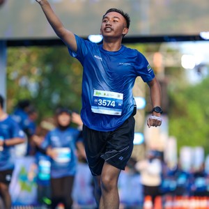 Race photo from BOGORUN 2026