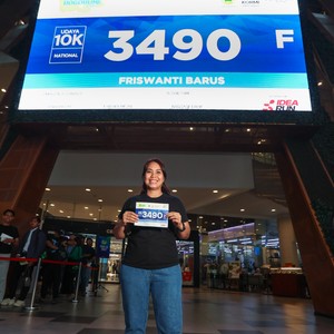 Race photo from BOGORUN 2026