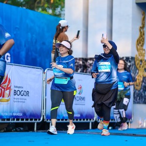 Race photo from BOGORUN 2026
