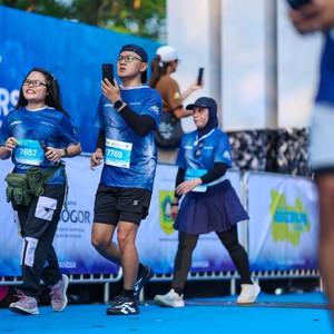Race photo from BOGORUN 2026