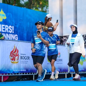 Race photo from BOGORUN 2026