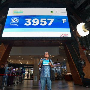 Race photo from BOGORUN 2026