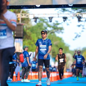 Race photo from BOGORUN 2026