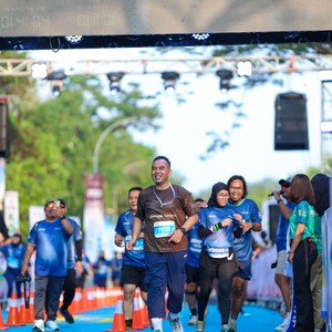 Race photo from BOGORUN 2026